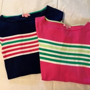 Womens Lily Pulitzer sweaters size small.